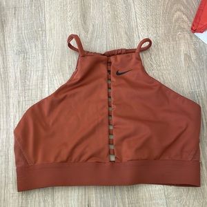 High neck NIKE sports bra